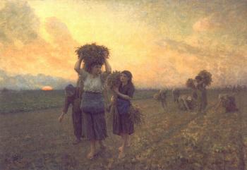 Jules Breton : The Last Gleanings